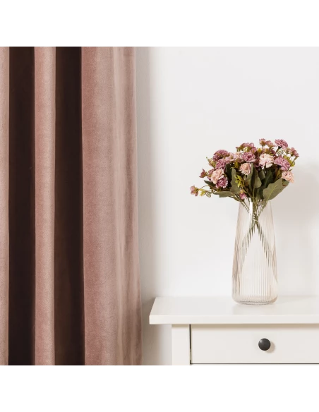 Cortina Terciopelo algodón lisa Cortina Terciopelo algodón lisa