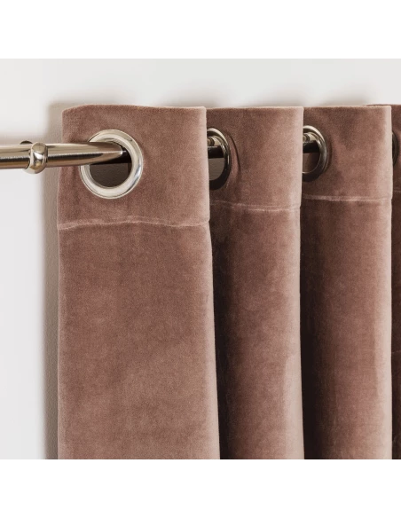 Cortina Terciopelo algodón lisa Cortina Terciopelo algodón lisa