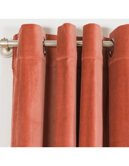 Cortina Terciopelo algodón lisa Cortina Terciopelo algodón lisa