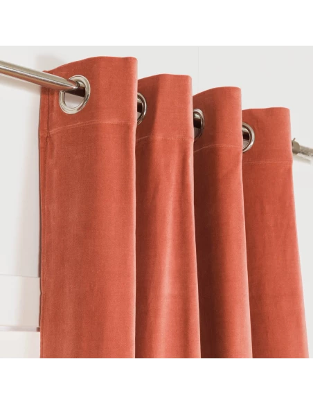 Cortina Terciopelo algodón lisa Cortina Terciopelo algodón lisa