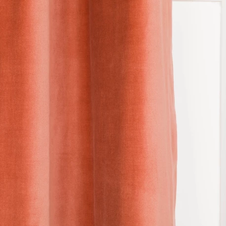 Cortina Terciopelo algodón lisa