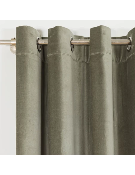 Cortina Terciopelo algodón lisa Cortina Terciopelo algodón lisa