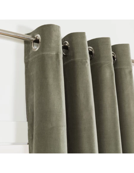 Cortina Terciopelo algodón lisa Cortina Terciopelo algodón lisa