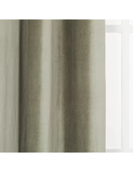 Cortina Terciopelo algodón lisa Cortina Terciopelo algodón lisa