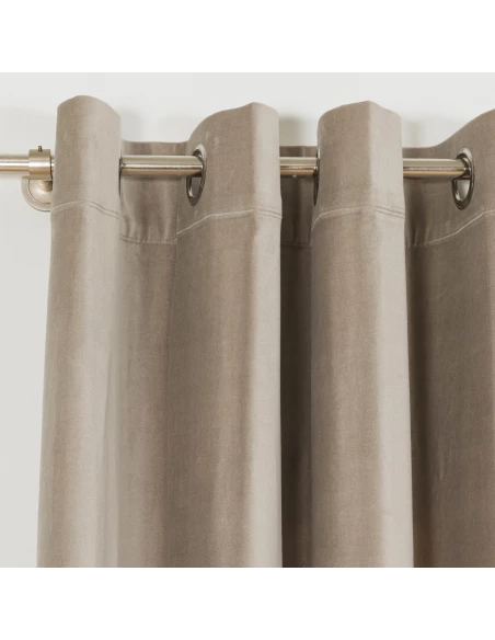 Cortina Terciopelo algodón lisa Cortina Terciopelo algodón lisa