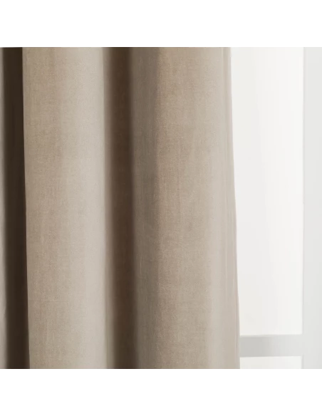 Cortina Terciopelo algodón lisa Cortina Terciopelo algodón lisa