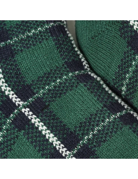 Calcetines hombre Cuadro Ruz azul marino