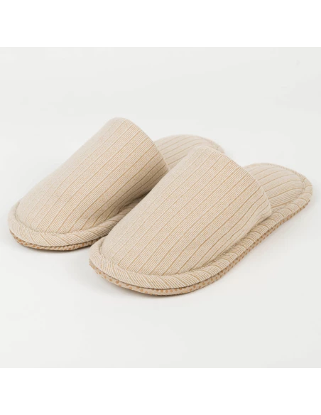 Zapatilla Canale raya ancha