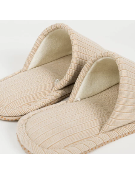 Zapatilla Canale raya ancha