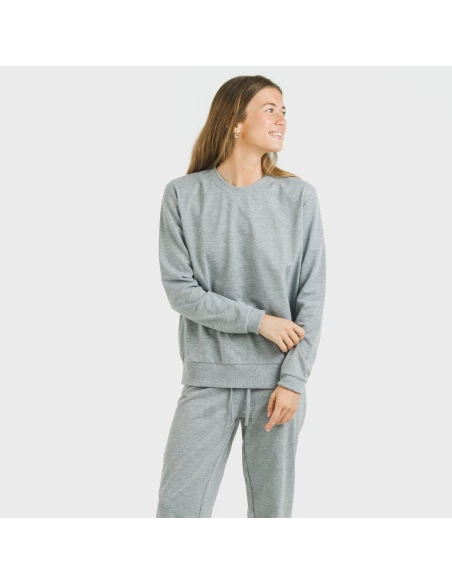 Sudadera basica deportiva mujer