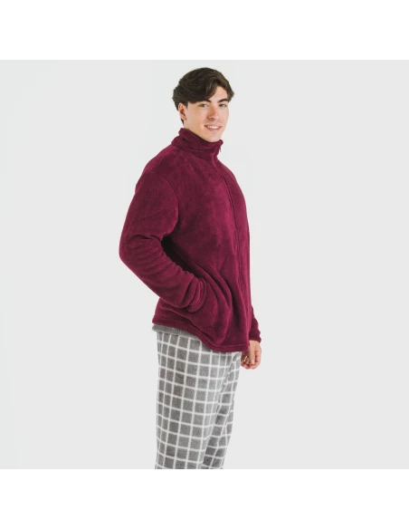 Sudadera coral hombre lisa Sudadera coral hombre lisa