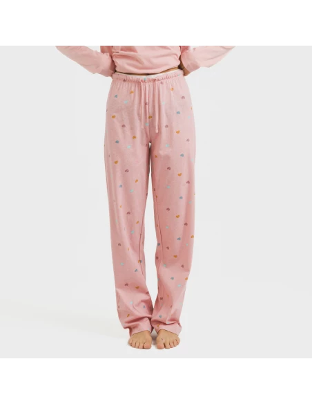 Pijama largo algodón Mapita rosa Pijama largo algodón Mapita rosa