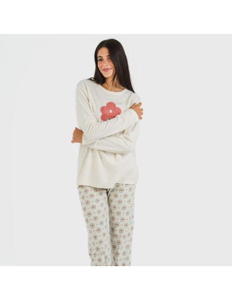Pijama polar Tulina natural Pijama polar Tulina natural