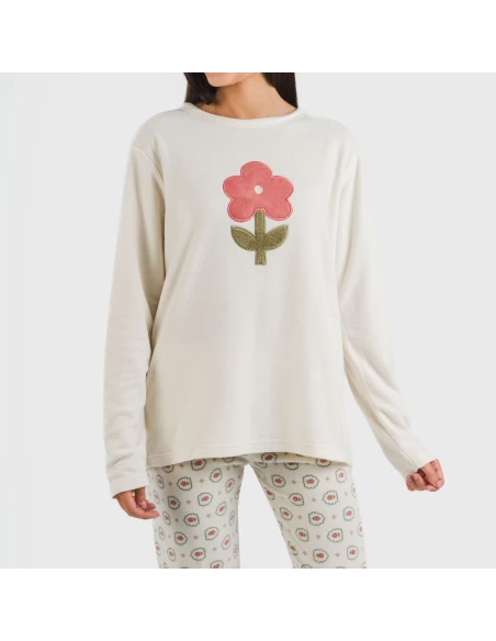 Pijama polar Tulina natural Pijama polar Tulina natural