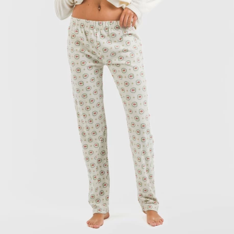Pijama polar Tulina natural