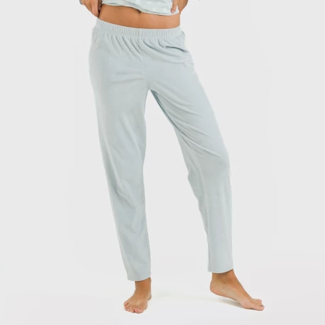 Pijama terciopelo Nemo celeste