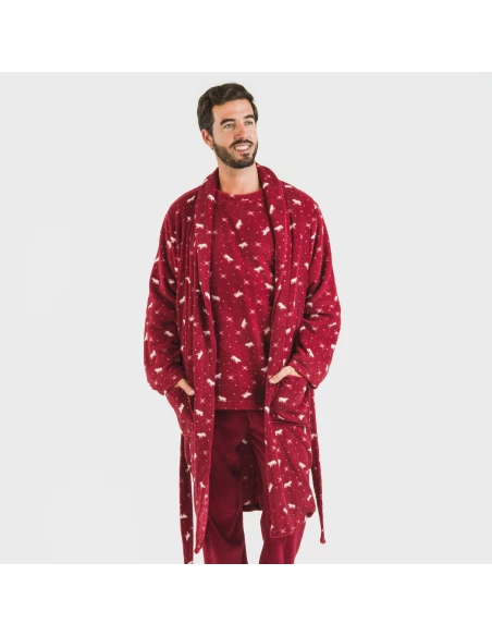 Bata coral hombre Cody burdeos Bata coral hombre Cody burdeos