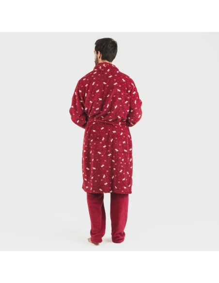 Bata coral hombre Cody burdeos Bata coral hombre Cody burdeos