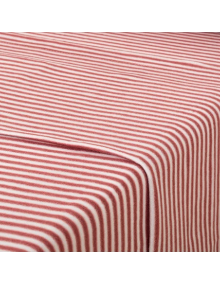 Juego de sábanas pirineo Raya Leto burdeos