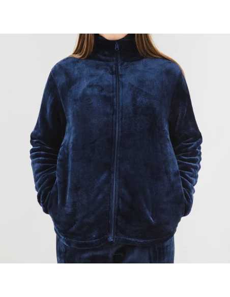 Sudadera terciopelo lisa Sudadera terciopelo lisa