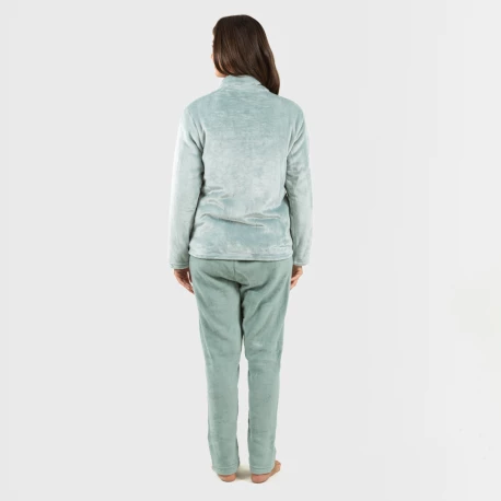 Sudadera terciopelo lisa