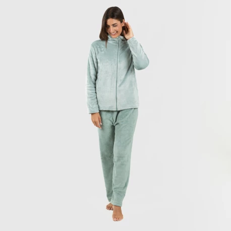 Sudadera terciopelo lisa