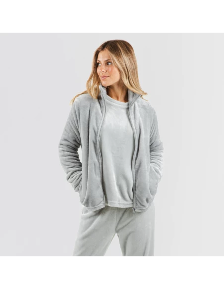 Sudadera terciopelo lisa Sudadera terciopelo lisa