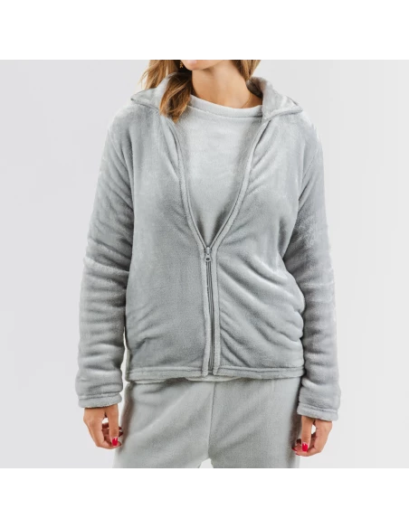 Sudadera terciopelo lisa Sudadera terciopelo lisa