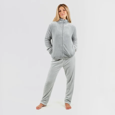 Sudadera terciopelo lisa