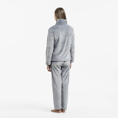 Sudadera terciopelo lisa