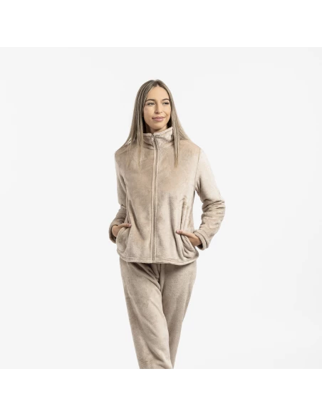 Sudadera terciopelo lisa Sudadera terciopelo lisa