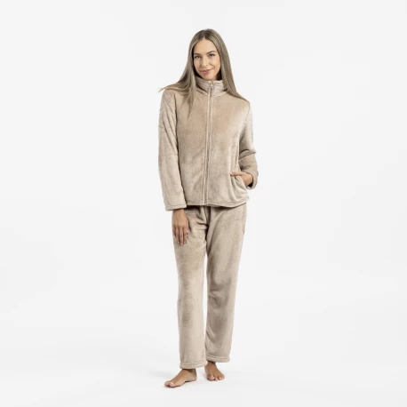 Sudadera terciopelo lisa