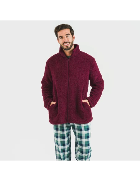 Sudadera sherpa hombre lisa Sudadera sherpa hombre lisa