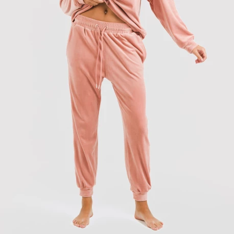 Pijama largo Velvet liso