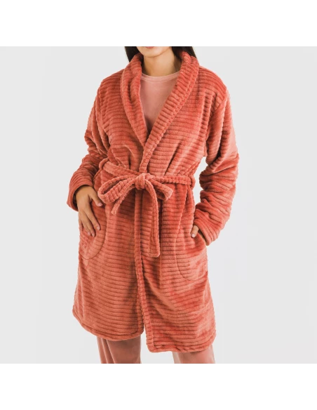 Bata terciopelo Raya lisa Bata terciopelo Raya lisa