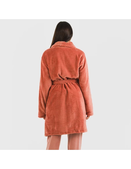 Bata terciopelo Raya lisa Bata terciopelo Raya lisa