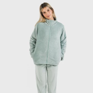 Sudadera terciopelo Raya lisa 2