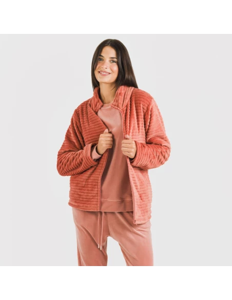 Sudadera terciopelo Raya lisa Sudadera terciopelo Raya lisa