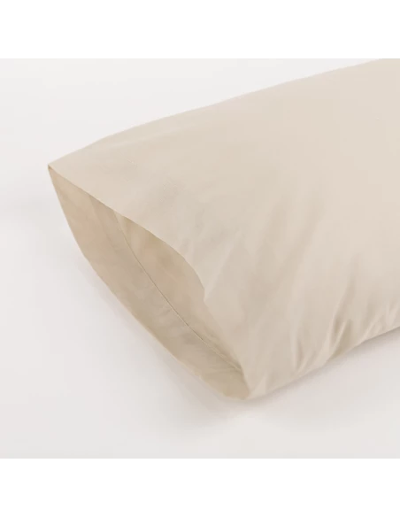 Funda de almohada algodón lisa