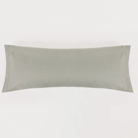 Funda de almohada algodón lisa