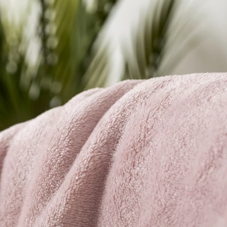 Manta terciopelo lisa