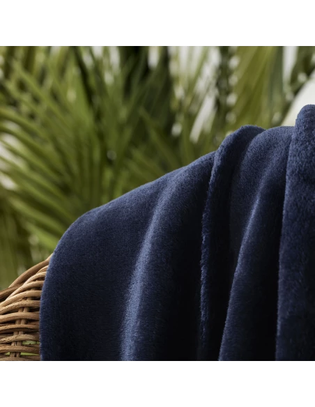 Manta terciopelo lisa