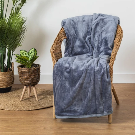 Manta terciopelo lisa 500gr