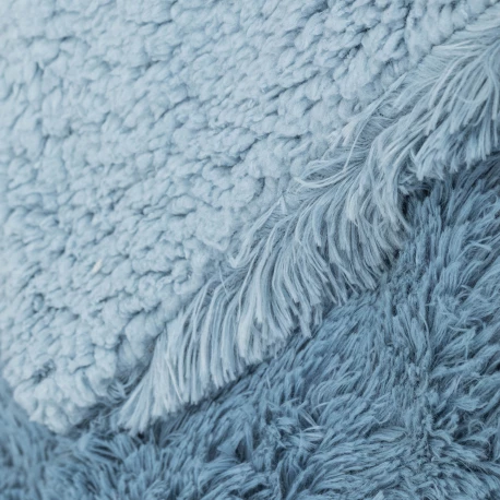 Manta pelo sherpa lisa