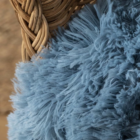 Manta pelo sherpa lisa