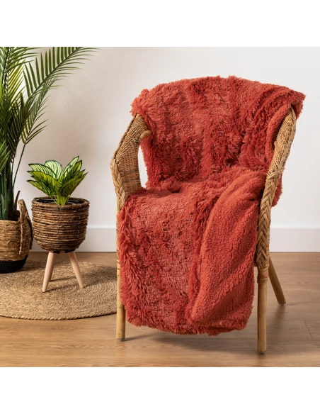 Manta pelo sherpa lisa Manta pelo sherpa lisa