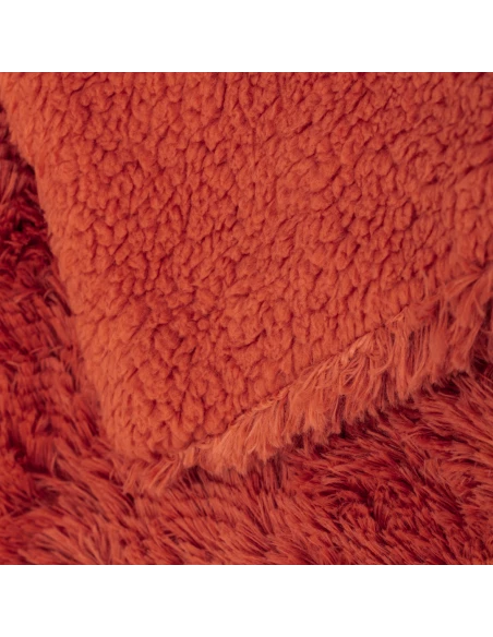 Manta pelo sherpa lisa Manta pelo sherpa lisa