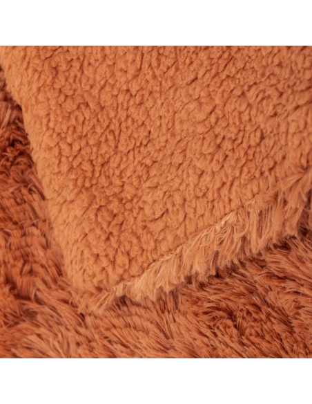 Manta pelo sherpa lisa Manta pelo sherpa lisa