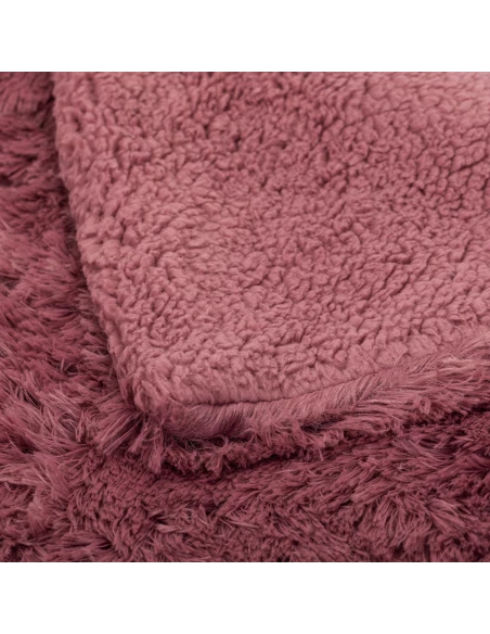 Manta pelo sherpa lisa Manta pelo sherpa lisa