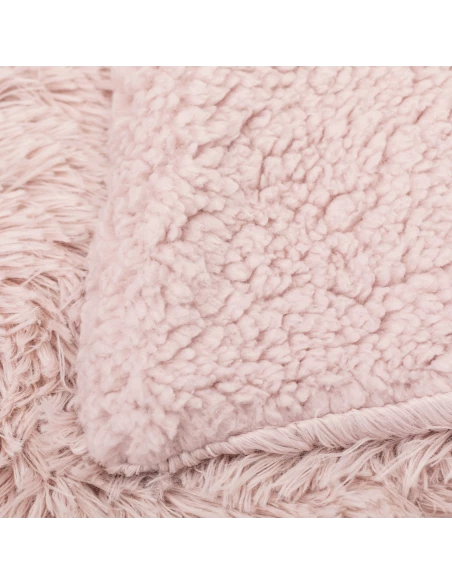 Manta pelo sherpa lisa Manta pelo sherpa lisa